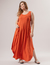 Vestido Veneza Terracota (linha curve) - comprar online
