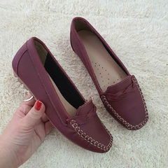 Mocassim bordo