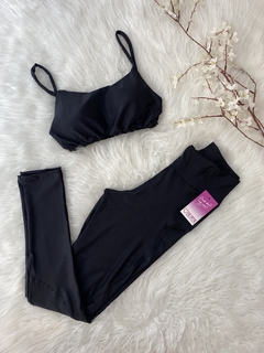 Conjunto legging Top alcinha regulavel na internet