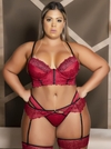 Lingerie Velvet Allure Garota veneno