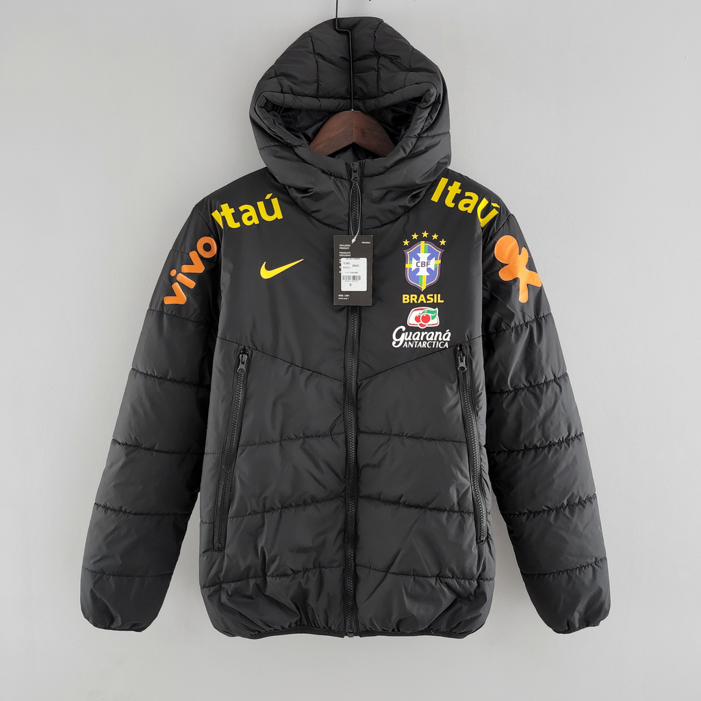 Blusão Nike Seleção Brasil Windrunner 22/23 - Preto