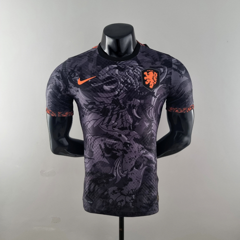 Camisa Seleção da Holanda Home 22/23 Torcedor Nike Masculina - Laranja