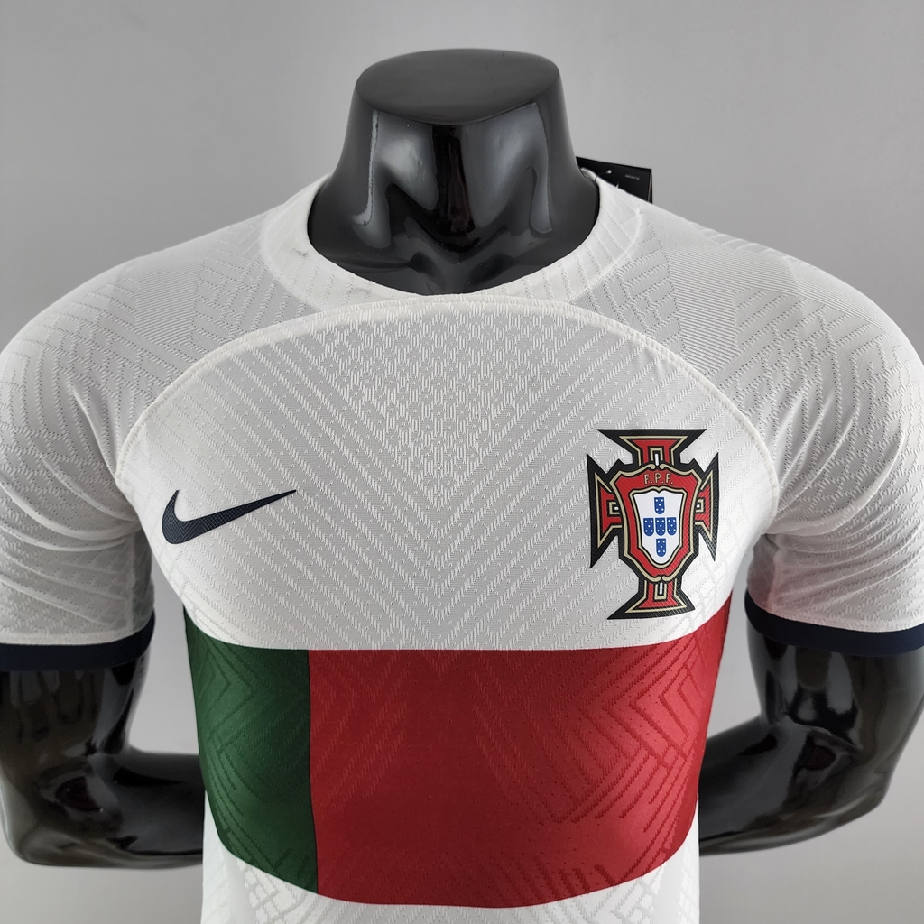 Camisa Portugal Away 22/23 - Jogador Nike Masculina - Branca