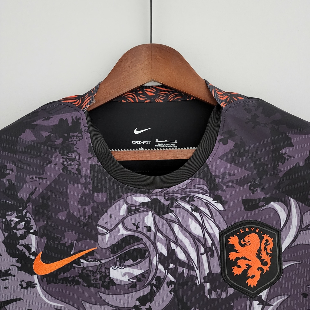 Camisa Holanda Edição Especial Black 22/23 - Jogador