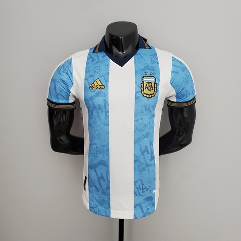 Camisa Argentina Edição BLACK GOLD 2022 -Torcedor - Adidas - Preta