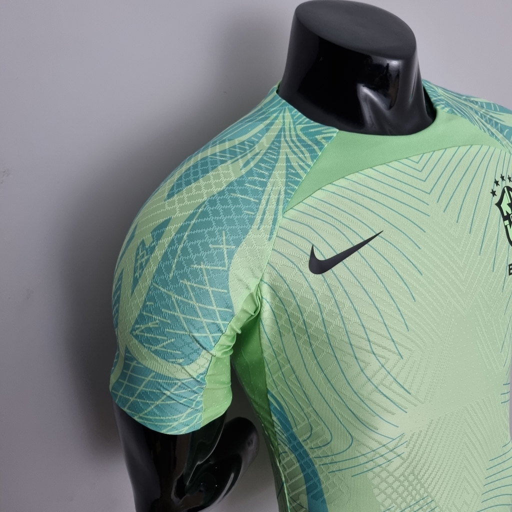 Camisa Seleção Brasil Treino 22/23 - Jogador Nike - Verde