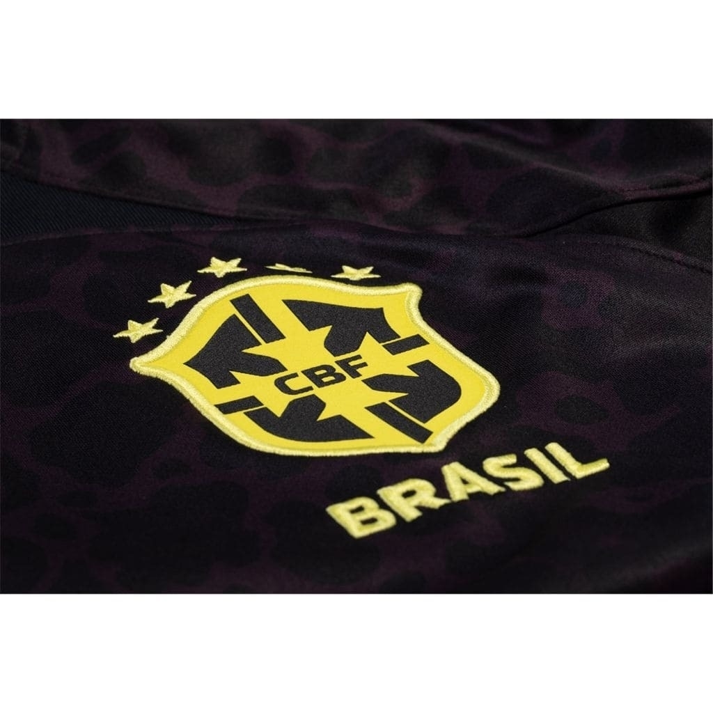 Camisa Goleiro Seleção Brasil 22/23 Qatar - Unisex Nike - Preto