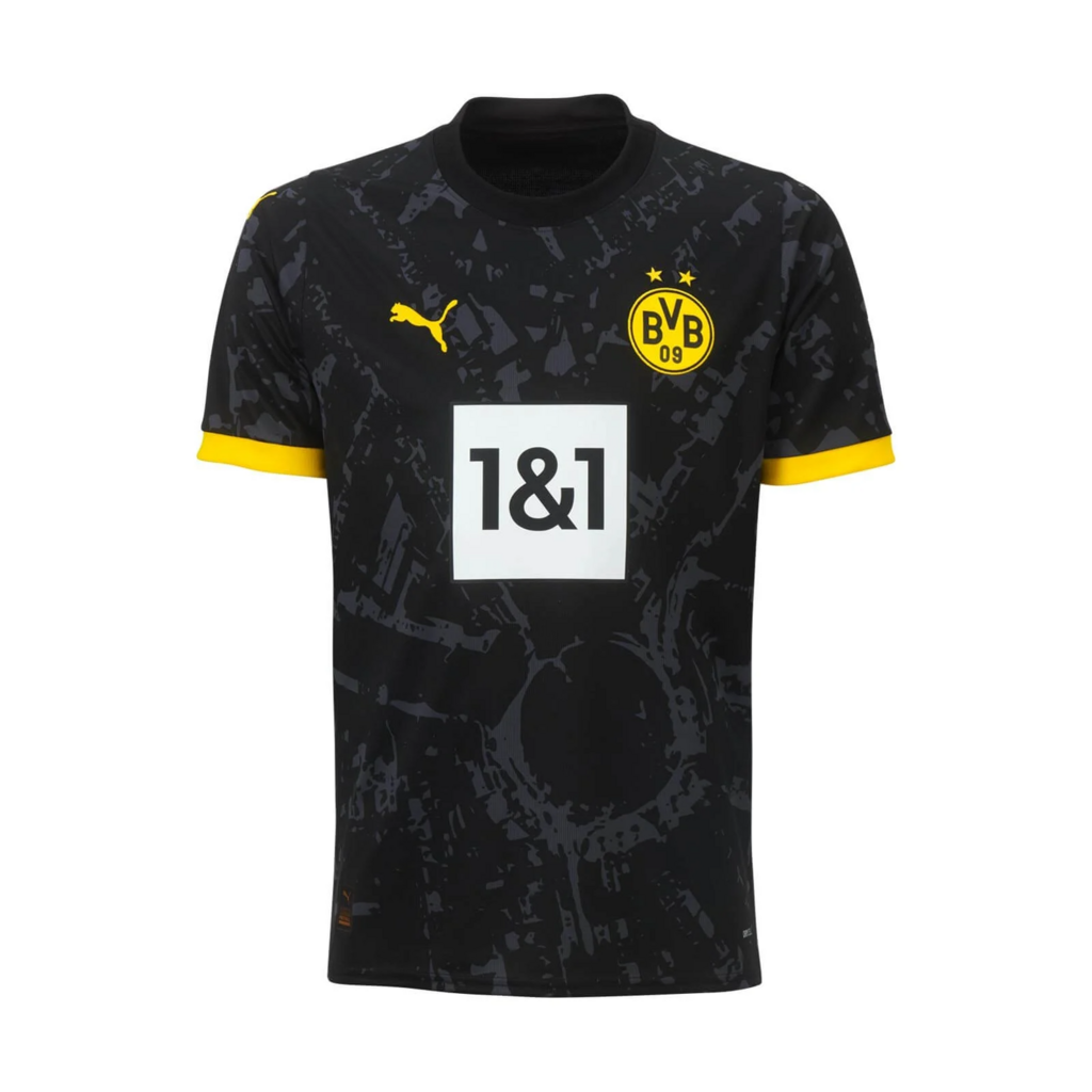 Camisa Borussia Dortmund Away 23/24 Puma Masculina - Preto: Elegânci