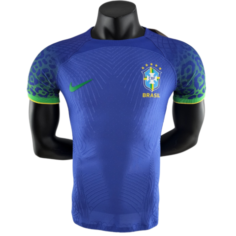 Camisa Seleção Brasil Edição Especial 22/23 Nike Masculina - Verde e Azul