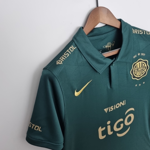 Camisa Club Olimpia Especial 22/23 - Nike - Verde