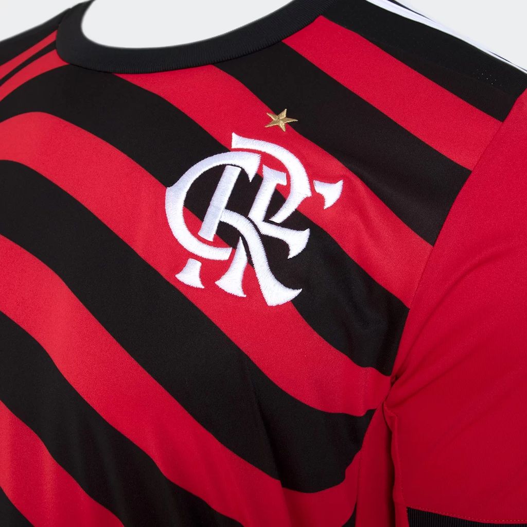 Camisa Flamengo III 22/23 - Torcedor Adidas - Vermelho+Preto