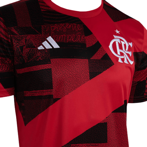 Camisa flamengo pré jogo e best sale adidas 2019