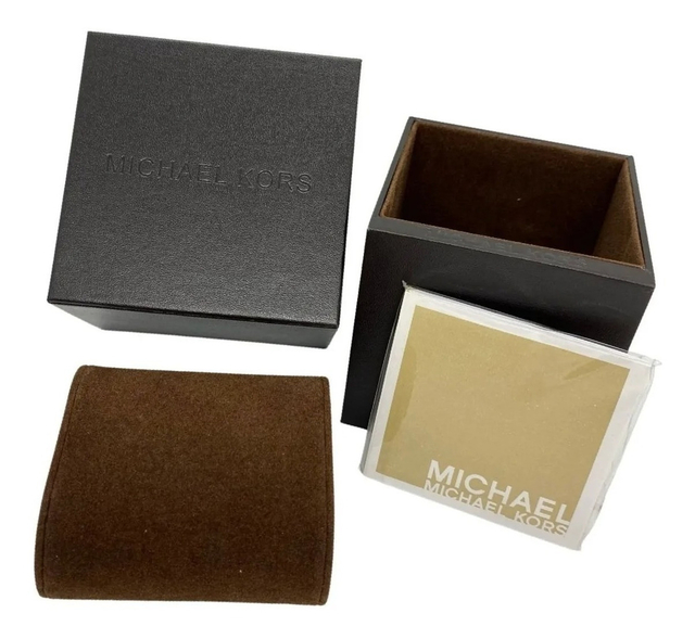 Caixa relogio michael kors 2025