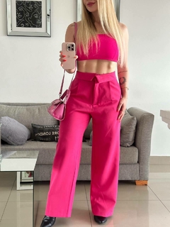 Pant sastrero Elen pink - comprar online