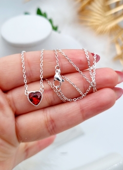 CONJUNTO CORAZÓN ROJO /AB