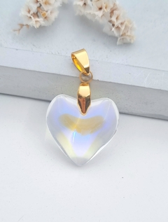 DIJE CRISTAL CORAZÓN TORNASOL n2/AD - comprar online