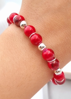 PULSERA BORDO /AB SILIRE