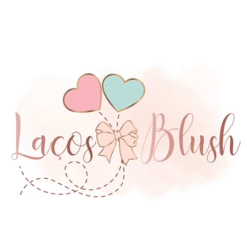 Laços Blush | Laços bordados e clássicos