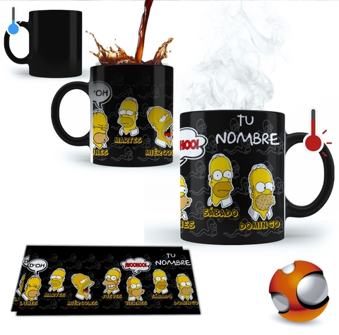 Tazas Personalizadas Los Simpsons Día del Padre - Tu Tienda Shoka