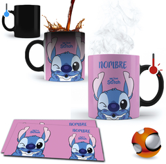 Taza Mágica Personalizada Stitch 03