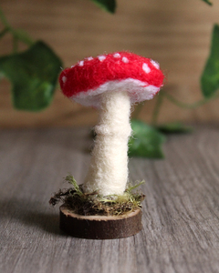 Cogumelo Amanita em Lã Feltrada