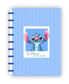 Caderno de Disco Stitch