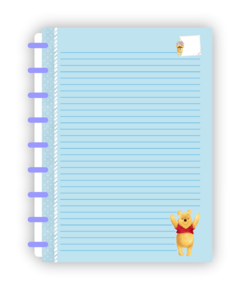 Caderno de Disco Ursinho Pooh Momentos - Do Seu Jeitim