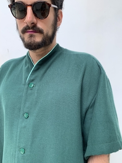 Camisa Juá - verde - comprar online