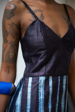 Vestido Indigo Bamako - comprar online