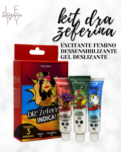 KIT DRA ZEFERINA COM 3 GEIS FUNCIONAIS - comprar online