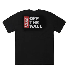 CAMISETA VANS OFF THE WALL PRETA - Rajas SkateShop