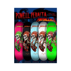 Powell Peralta Metallica Collab FLIGHT® Skateboar Deck Hot Pink - "8" - comprar online