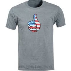 CAMISETA BRO STYLE USA TEE GREY