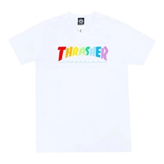 CAMISETA THRASHER MAGAZINE RAINBOW MAG - LILÁS