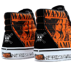 TÊNIS VANS SK8-HI x ONE PIECE - WANTED NAMI - loja online