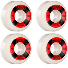 RODA BONES 100s 52MM ORIGINAL FORMULA 100A ( WHITE/RED)