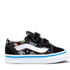 TENIS VANS OLD SKOOL V- GLOW COSMIC ZOO BLACK