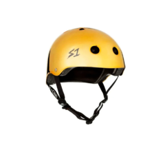 CAPACETE S ONE INJETADO MINI LIFER HELMET METALLIC GOLD - comprar online