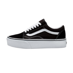 TÊNIS OLD SKOOL PLATAFORMA BLACK TRUE WHITE - comprar online