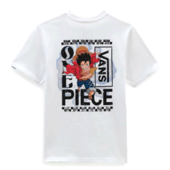 CAMISETA VANS X ONE PIECE SS TEE ONEP WHITE INFANTIL - comprar online