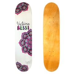 SHAPE VICTORIA BASSI BRANCO (7.75" e 8.00") - Rajas SkateShop