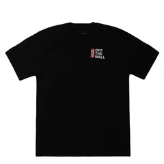 CAMISETA VANS OFF THE WALL PRETA - loja online