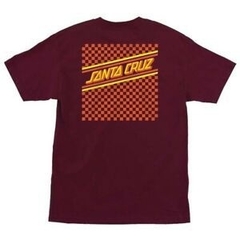 CAMISETA SANTA CRUZ CHECK STRIP ROYAL - comprar online