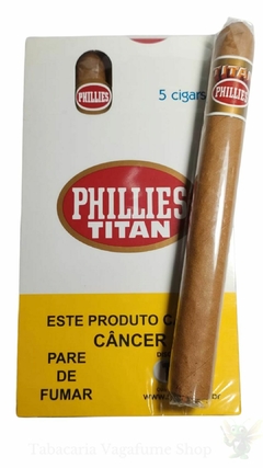 Charuto Phillies Titan - Caixa Com 5 Unidades na internet