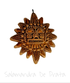 Pingente Sol Inca Mitologia e Deuses inca