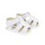 Sapatinho de Bebê Sandália COMFY BRANCO - A635