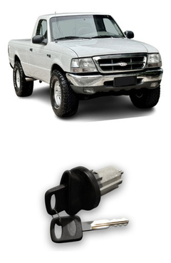 Cilindro Ignição Ford Ranger 1998 Ate 2012 Com Chave