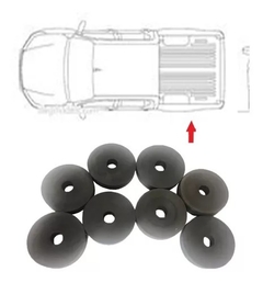 Jogo Calço Carroceria Gm D10 D20 S10 Silverado Completo 8pçs