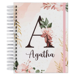 Caderno A5 Agatha