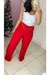 Calça Pantalona Duna - Vermelha na internet